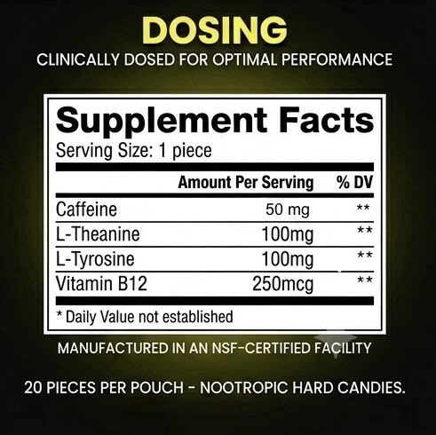 RAZE VOLT supplement facts panel