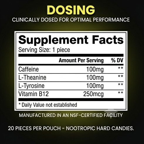 RAZE VOLT supplement facts panel